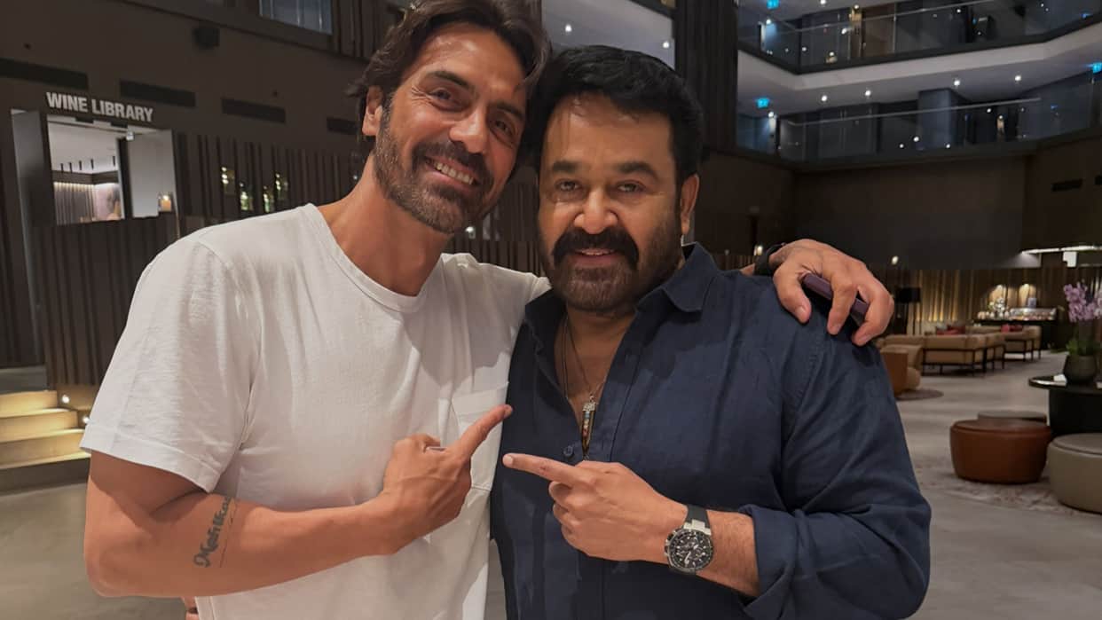 Arjun Rampal Shares Photo With Mohanlal In Operation Ganga Fans Excited For Major Iqbal And Major Mahadevan