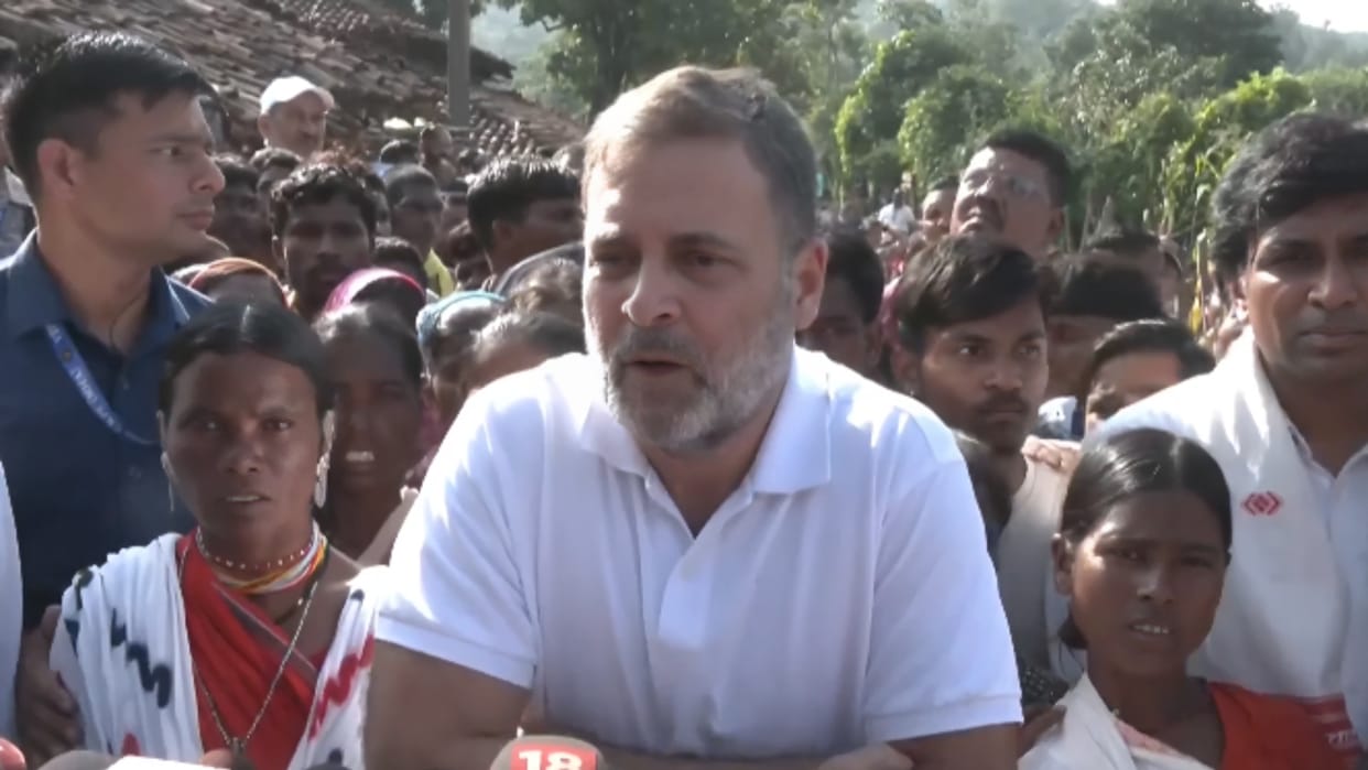 ahul Gandhi Balaghat Visit Live Updates: Jagla Village Adivasi Children Death Politics MP News in Hindi