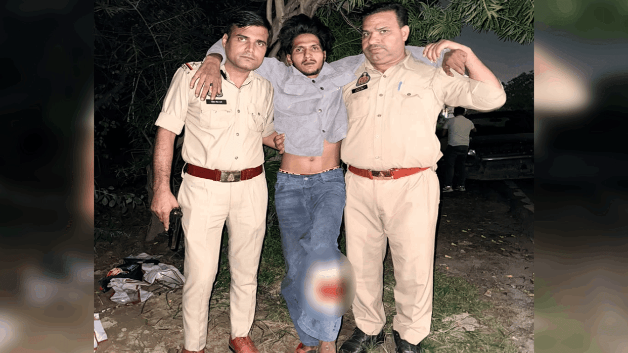 Snatcher who fired at police while fleeing in Indirapuram injured in encounter and arrested
