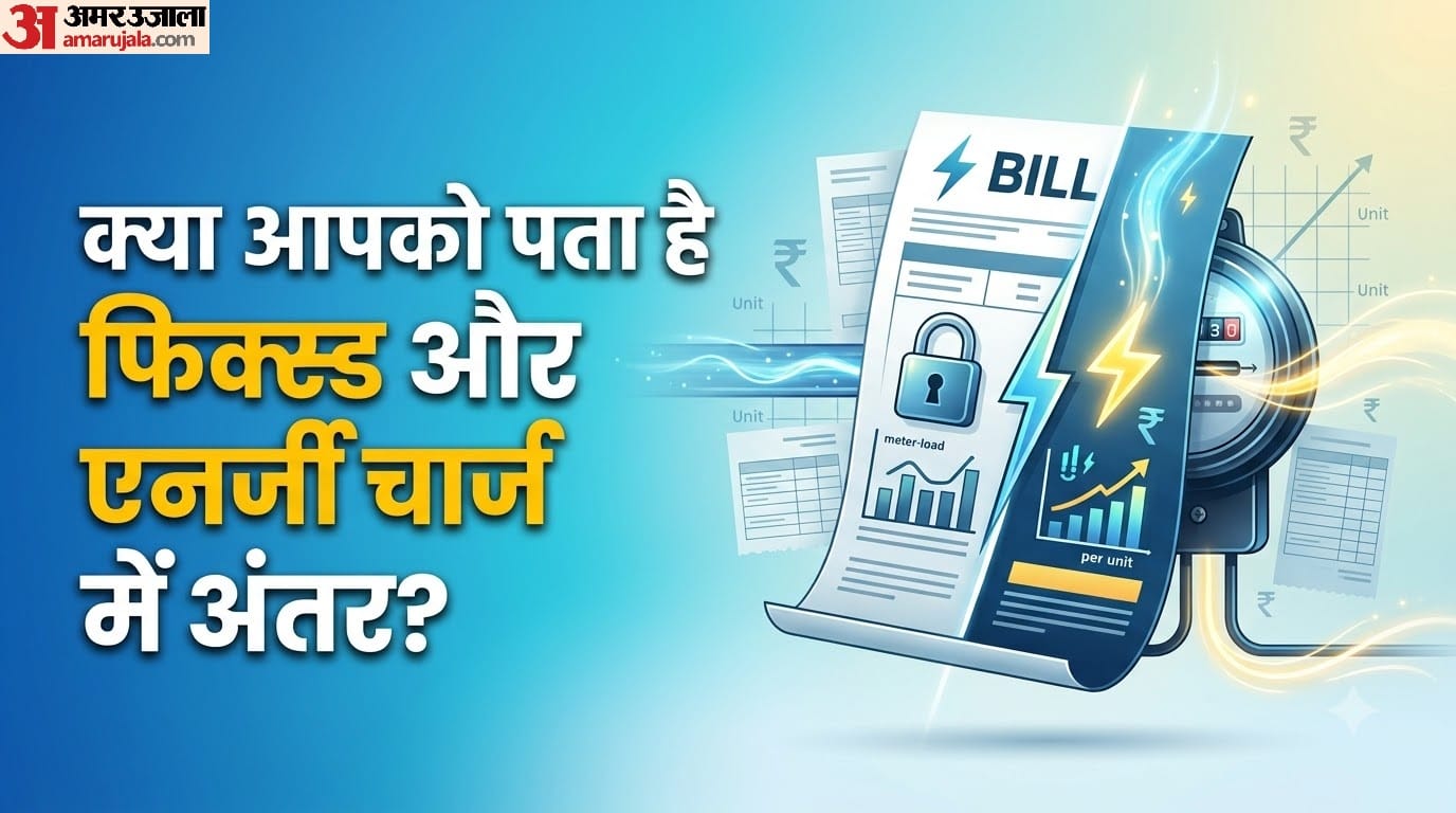 क्या आपको पता है बिजली के बिल में फिक्स्ड और एनर्जी चार्ज में अंतर?