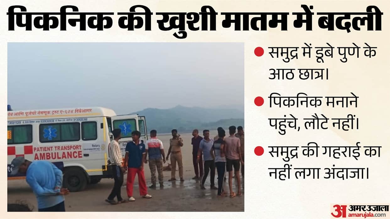 Eight students drown at Diveagar beach in Maharashtra's Raigad district
