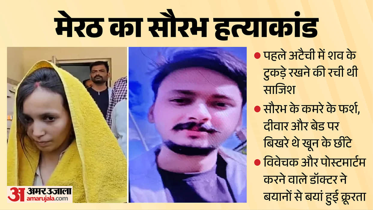 Meerut Blue Drum case plot hatched to place Saurabh Rajput body parts in suitcase before using blue drum