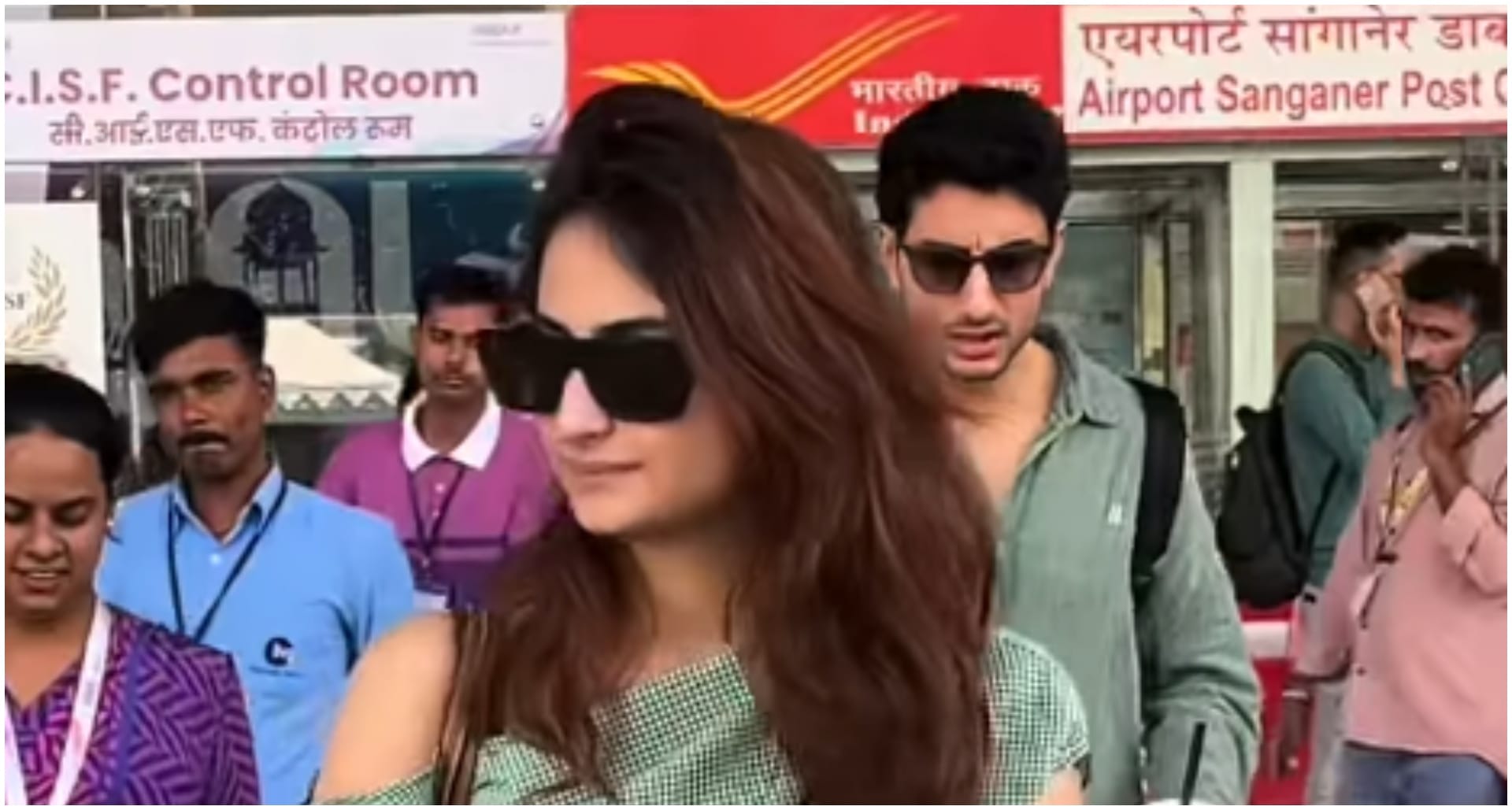 Palak Tiwari And Ibrahim Ali Khan together on airport video goes Viral users comment