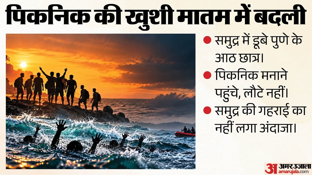 Eight students drown at Diveagar beach in Maharashtra's Raigad district