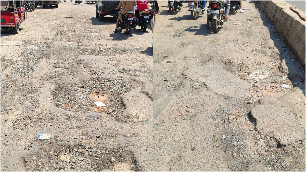 बरेली: बारिश में उखड़ीं 116 करोड़ रुपये की सड़कें, बीते साल ही कराया गया था निर्माण