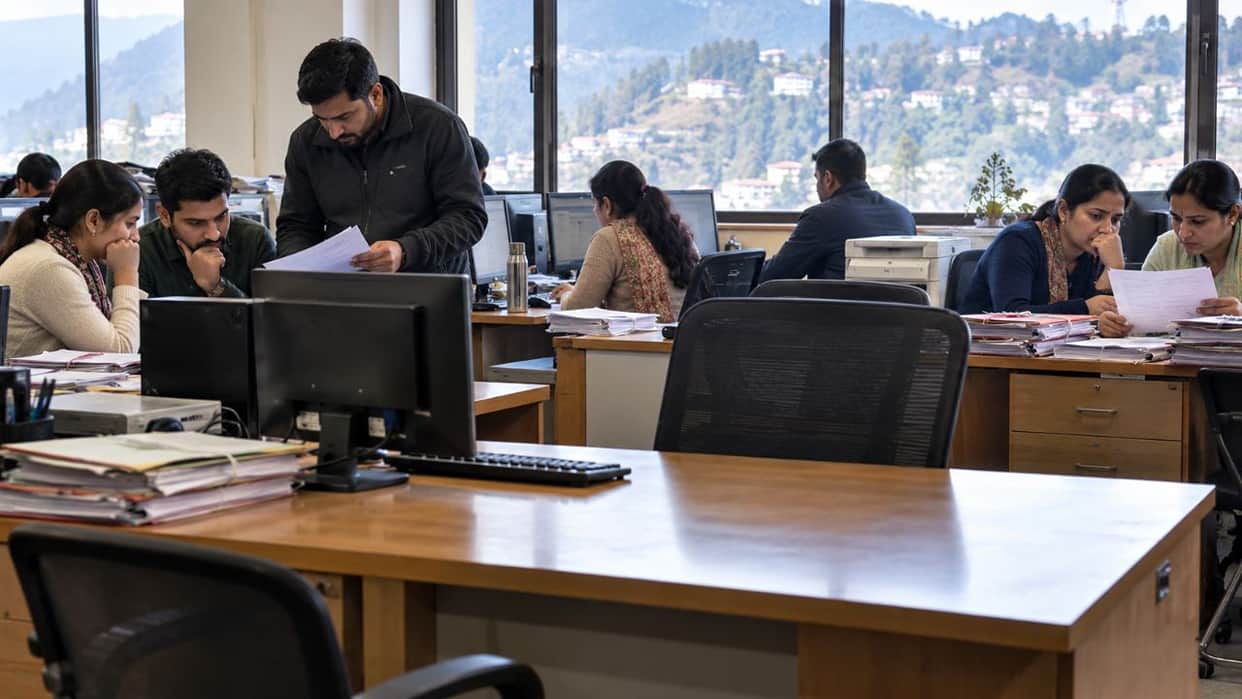 himachal 160 outsourced data entry operators job crisis after 13 years