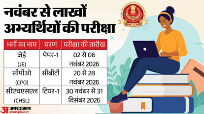 SSC JE, CPO, CHSL Exam Dates Out