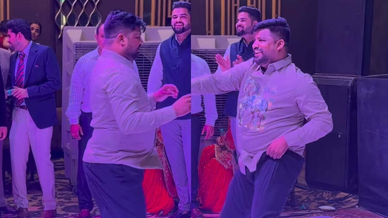 uncle amazing dance to the song kala chashma left everyone stunned viral video