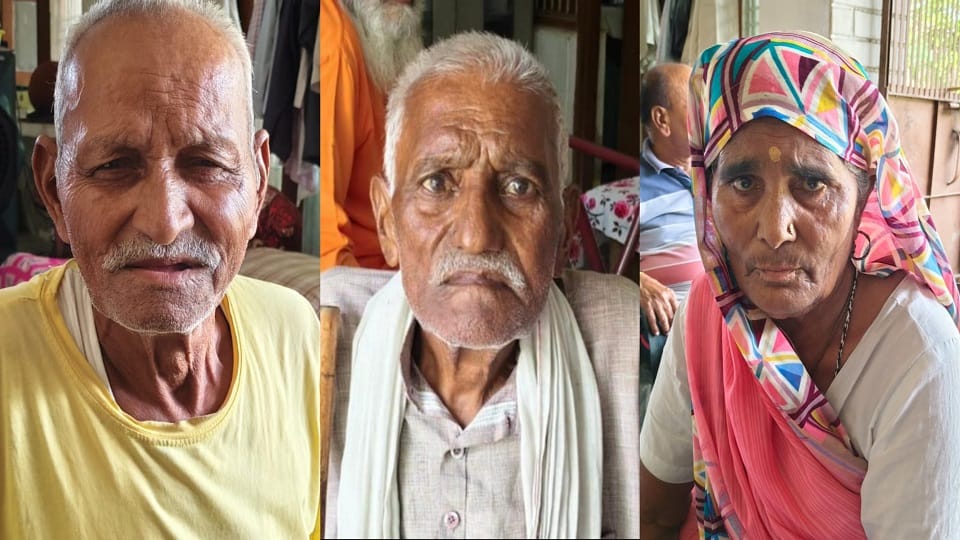 Elderly people forced to live in old-age homes after being abandoned by their loved ones in their old age