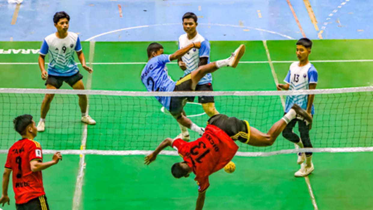 India wins a medal in Sepak Takraw at Asian Games bronze in the men's event after a semi-final loss to Japan