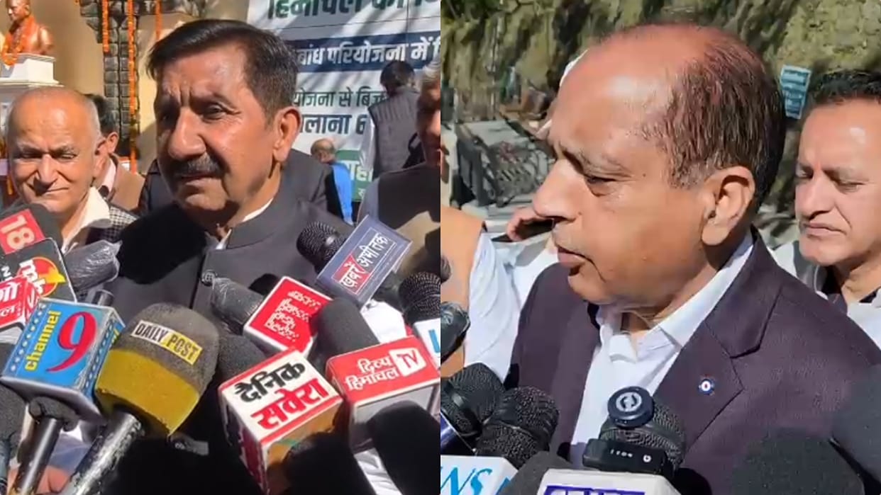 shimla gandhi shastri jayanti ridge governor kavinder gupta mukesh agnihotri jairam thakur