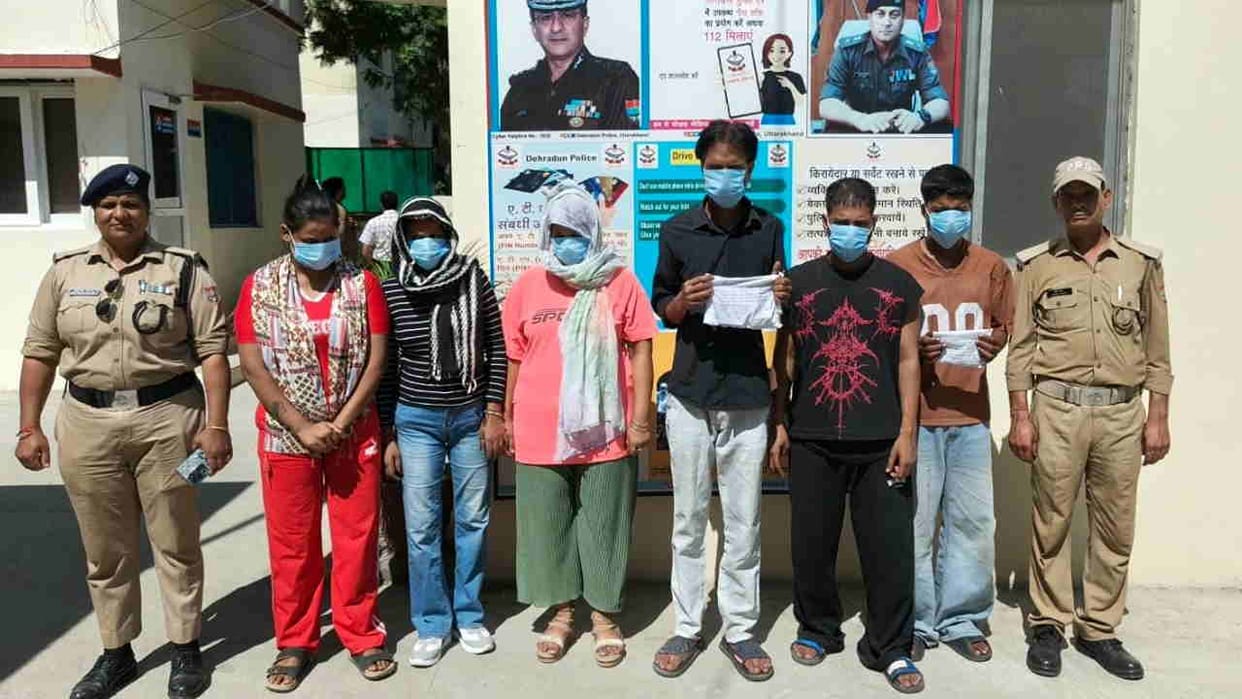 Prostitution racket busted in Dehradun harbhajwala Six Arrested Minor Rescued Uttarakhand Police