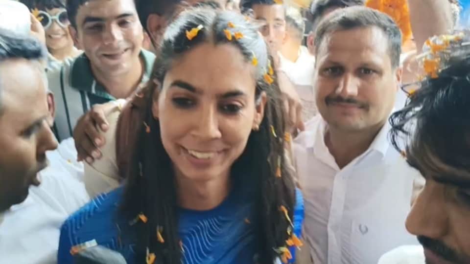 Asian Games Gold Medallist Prachi Chaudhary Receives Grand Welcome in Saharanpur, Says Becoming DSP Is Her Dre