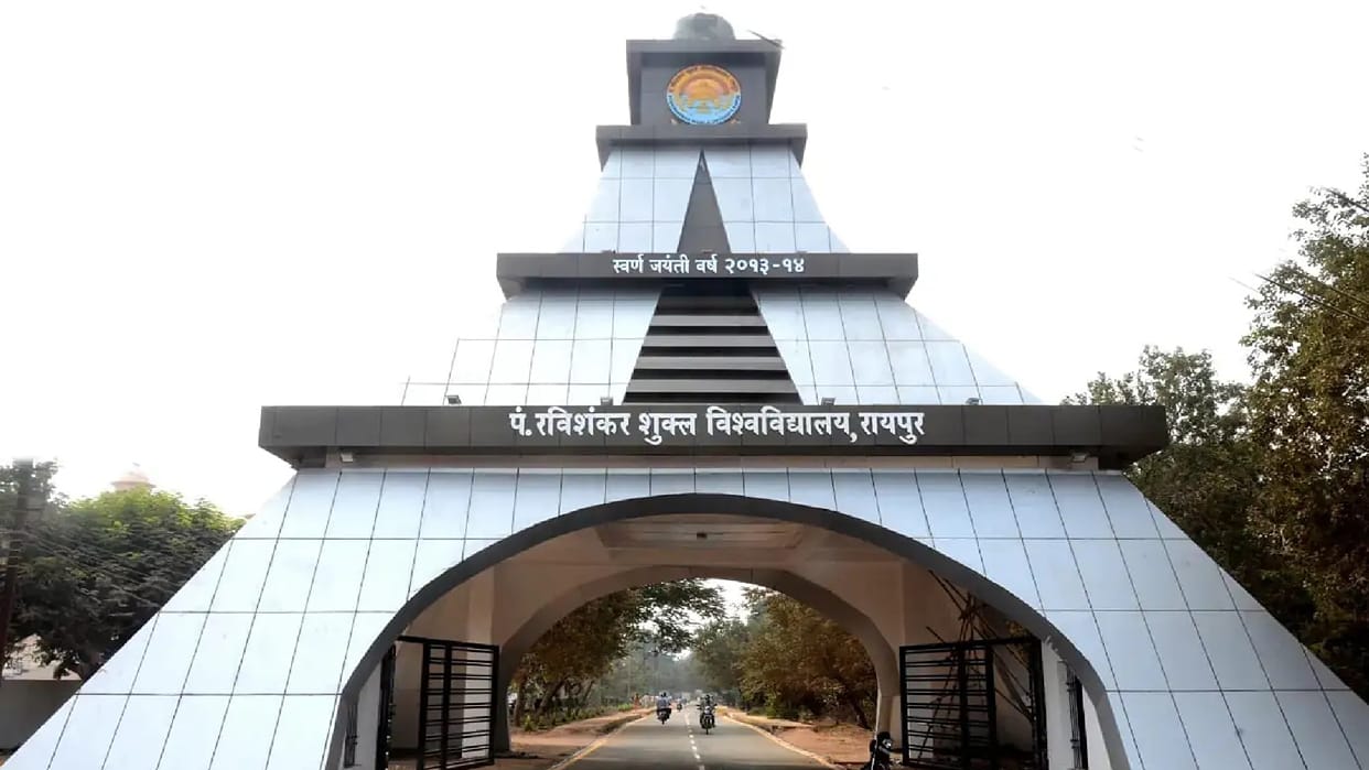 Recruitment at Pandit Ravishankar Shukla University remains incomplete even after three years, with 59 profess