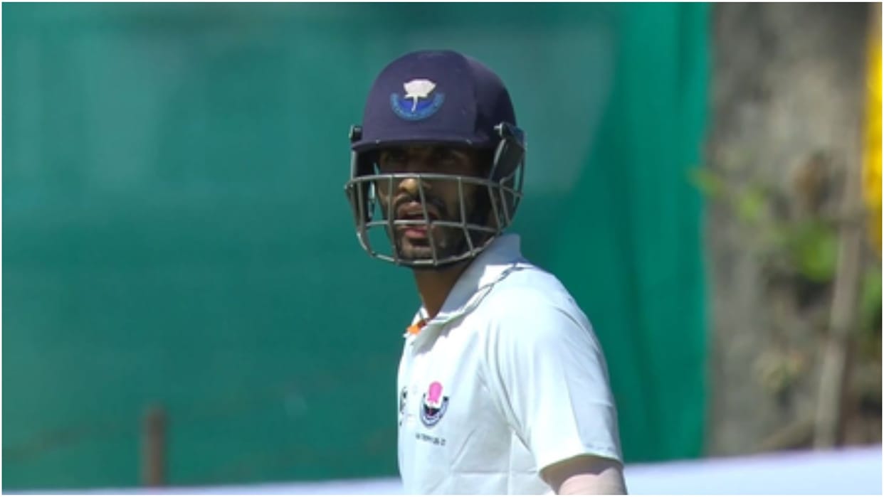 Irani Cup: Nasirs counterattacking fifty gives Jammu & Kashmir 41-run first-innings lead over Rest of India