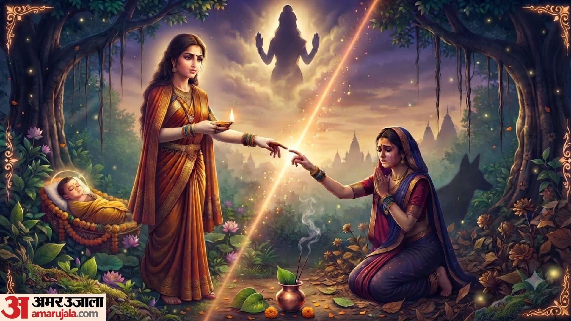 Jitiya Vrat Katha In Hindi jimutvahan katha chil siyarini Story jitiya vrat mahabharat