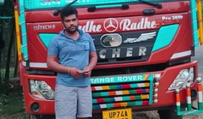 कन्नौज: पलवल में पेड़ से टकराया ट्रक, सिर में लोहे का एंगल घुसने से चालक की मौत, परिजनों में मचा कोहराम