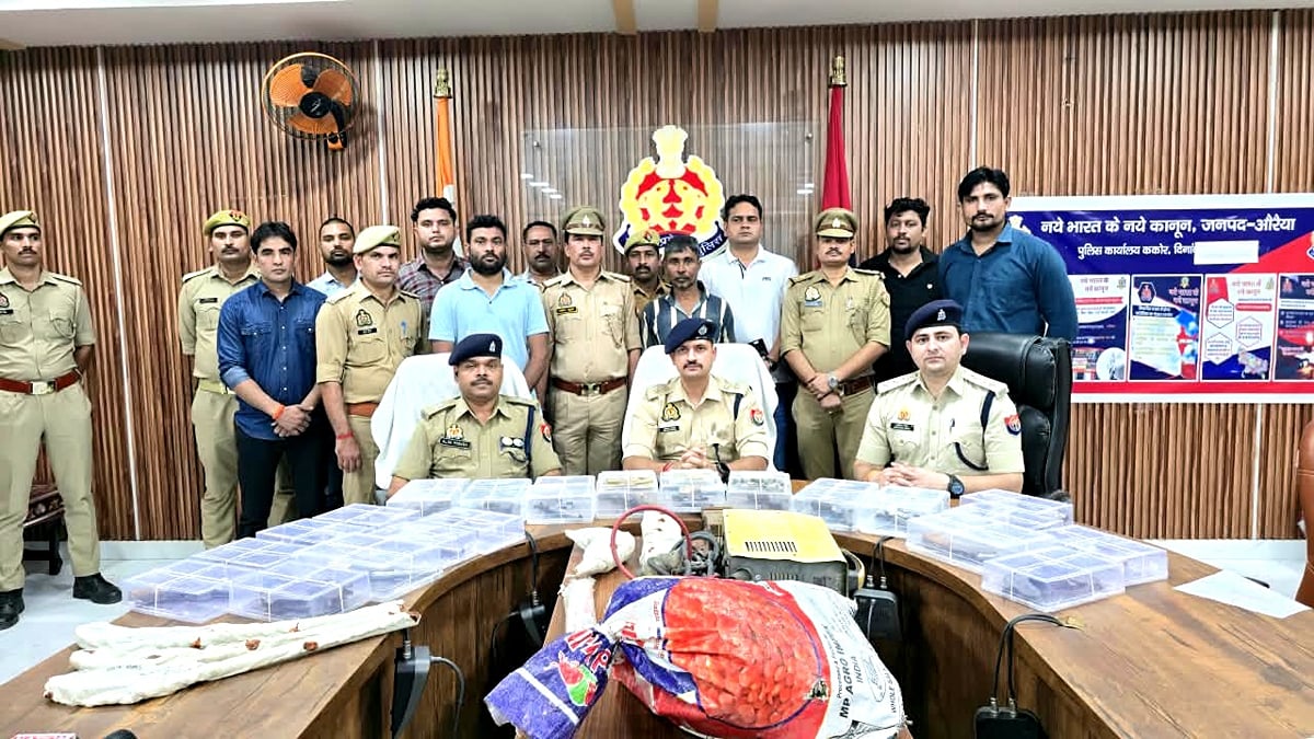 औरैया: अवैध शस्त्र फैक्टरी का भंडाफोड़, वेल्डिंग की आड़ में खेल, 19 बने व 12 अधबने तमंचे बरामद, शातिर गिरफ्तार