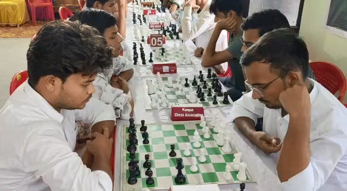 Kanpur Chess Championship Two day tournament  at DAV Training College CSJMU and VSSD College emerge as winners