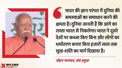 मोहन भागवत, सरसंघचालक, आरएसएस