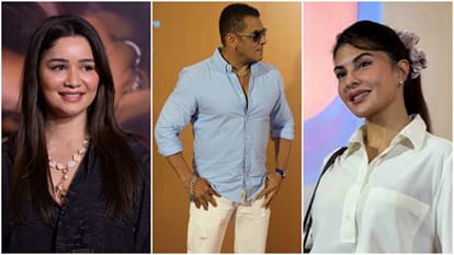 Salman Khan Attend Veer Pahariya and Sajid Nadiadwala Niece Aafiya Sayed film Prem Keetanu Screening in mumbai