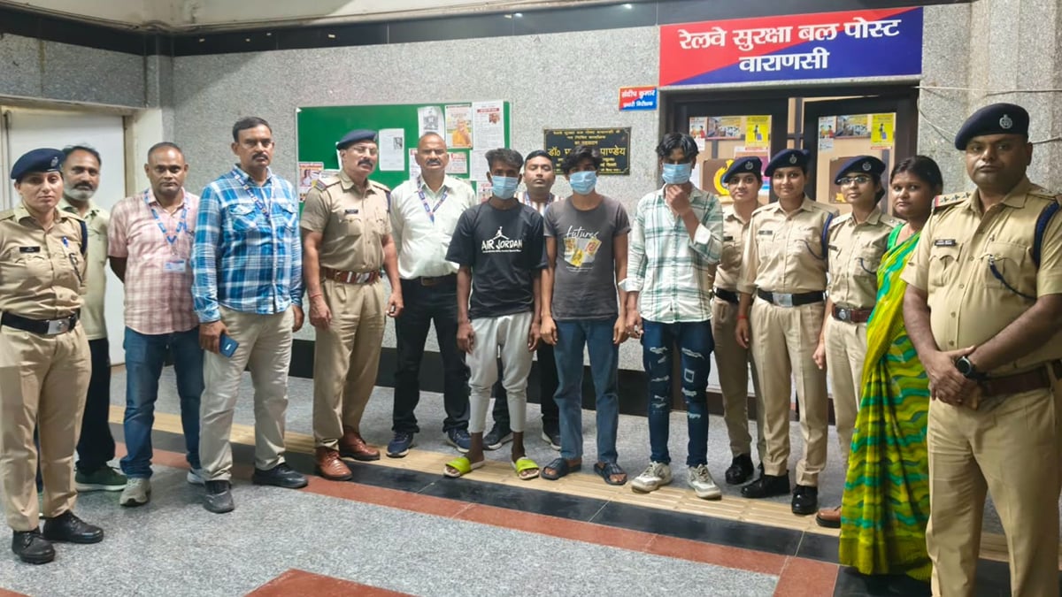 यूपी: जनरल कोच में सहमे मिले नौ नाबालिग, तीन युवकों की ओर इशारा कर बताया; यही लोग हमें काम कराने ले जा रहे थे