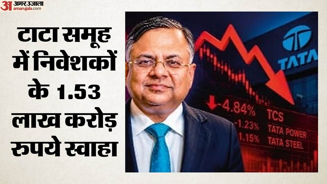 tata group internal rift investors lose 1.53 lakh crore in 14 days which shares fell most