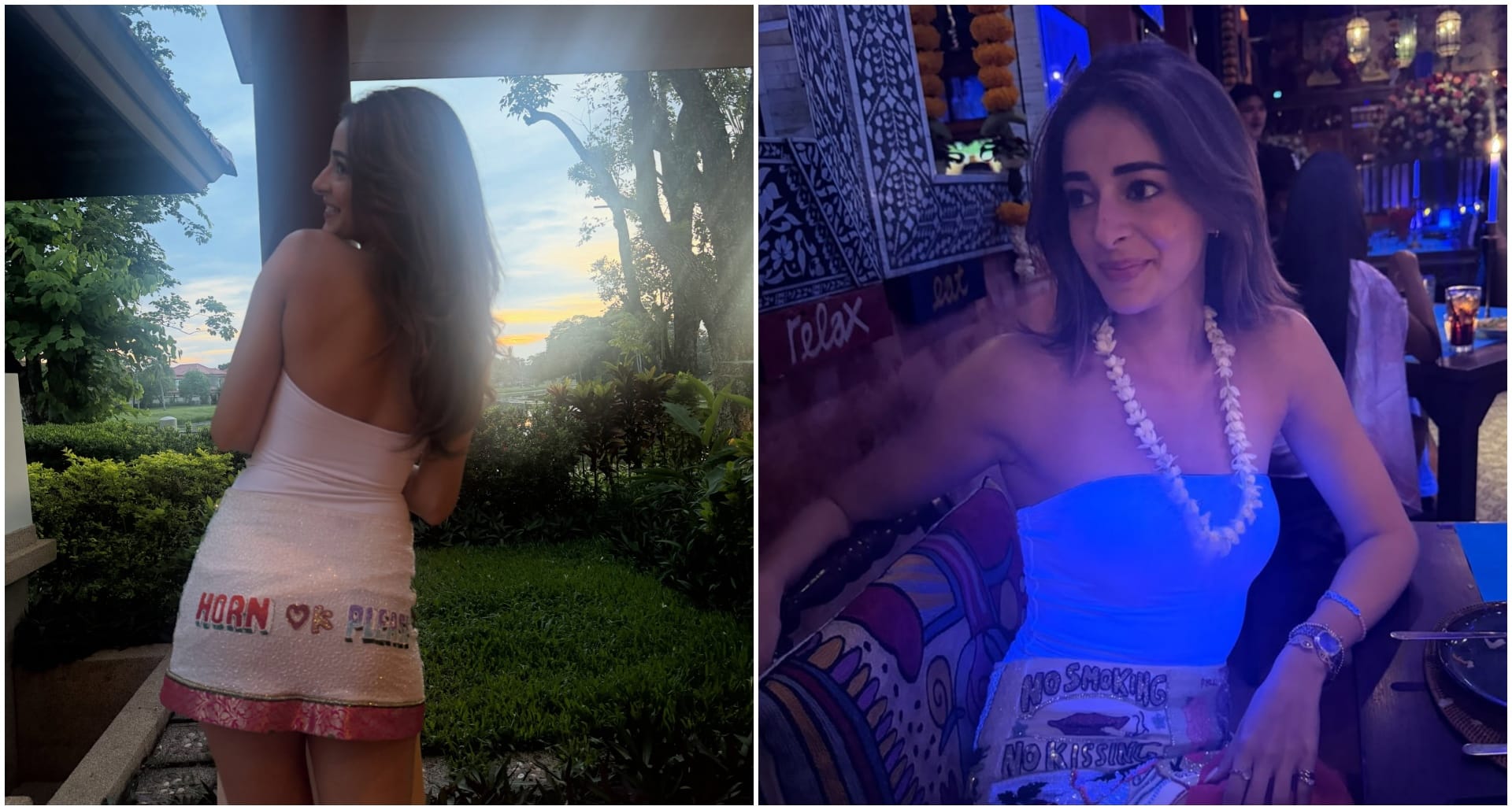 Ananya Panday share photos on social media skirt catch attention users give reaction