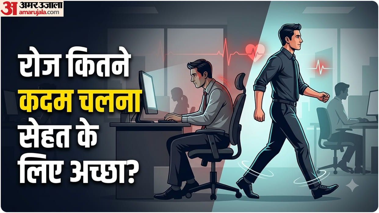How Many Steps walk Can Offset the Risks of Sitting Too Long latest study