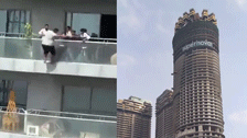 New video man who jumped 43rd floor of Noida Supernova Society who was he and why he did it