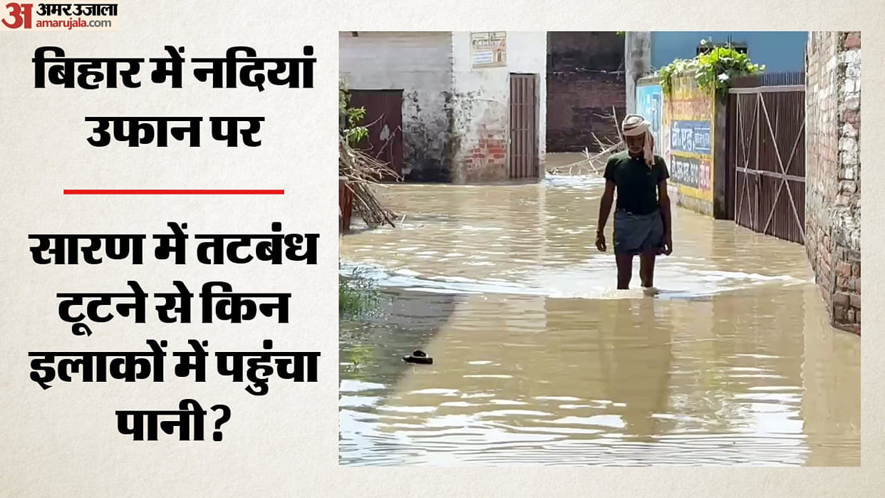Bihar alerted for severe flood situation at 28 places; Gandak river water enters new areas of Saran