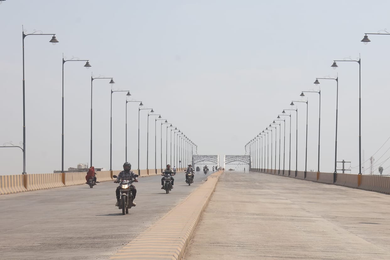 Indore: Second arm of the double-decker bridge also ready; over 70,000 vehicles to benefit.