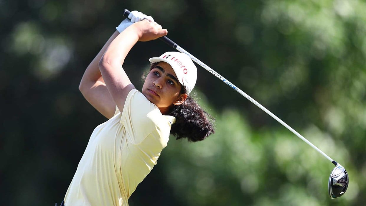 Asian Games Diksha Dagar, daughter of Jhajjar, won a silver medal in the team event