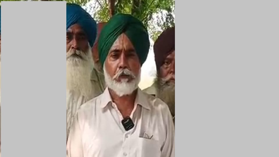 Farmer commits suicide over land dispute in Moga