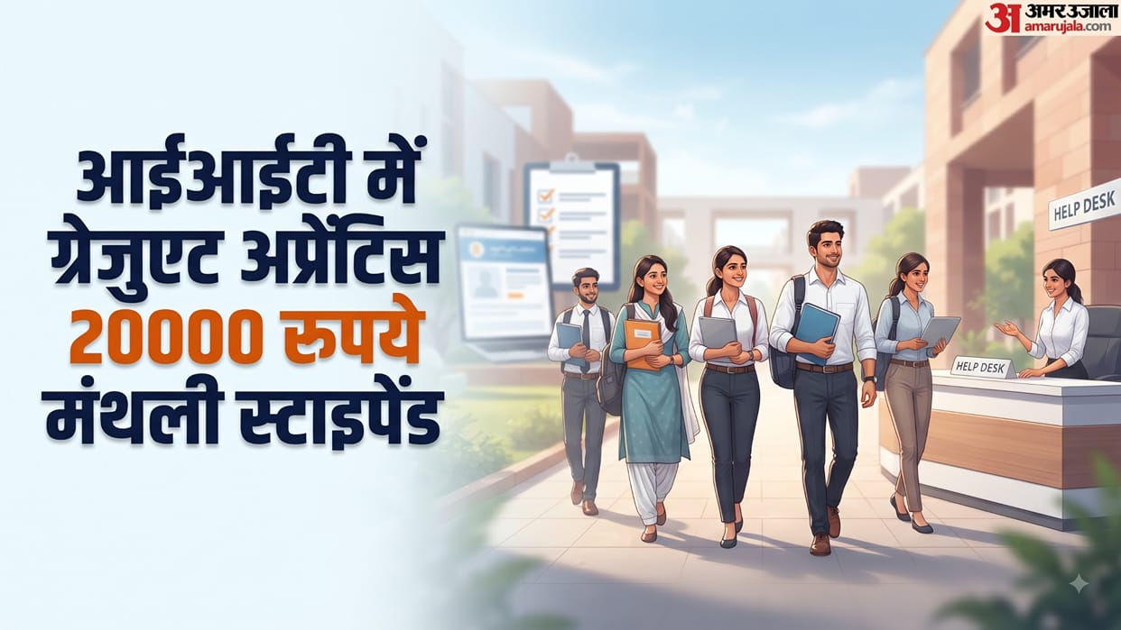 IIT Jodhpur Graduate Apprentice Recruitment 2026: 27 Posts, Rs 20,000 Stipend, Apply by Oct 30