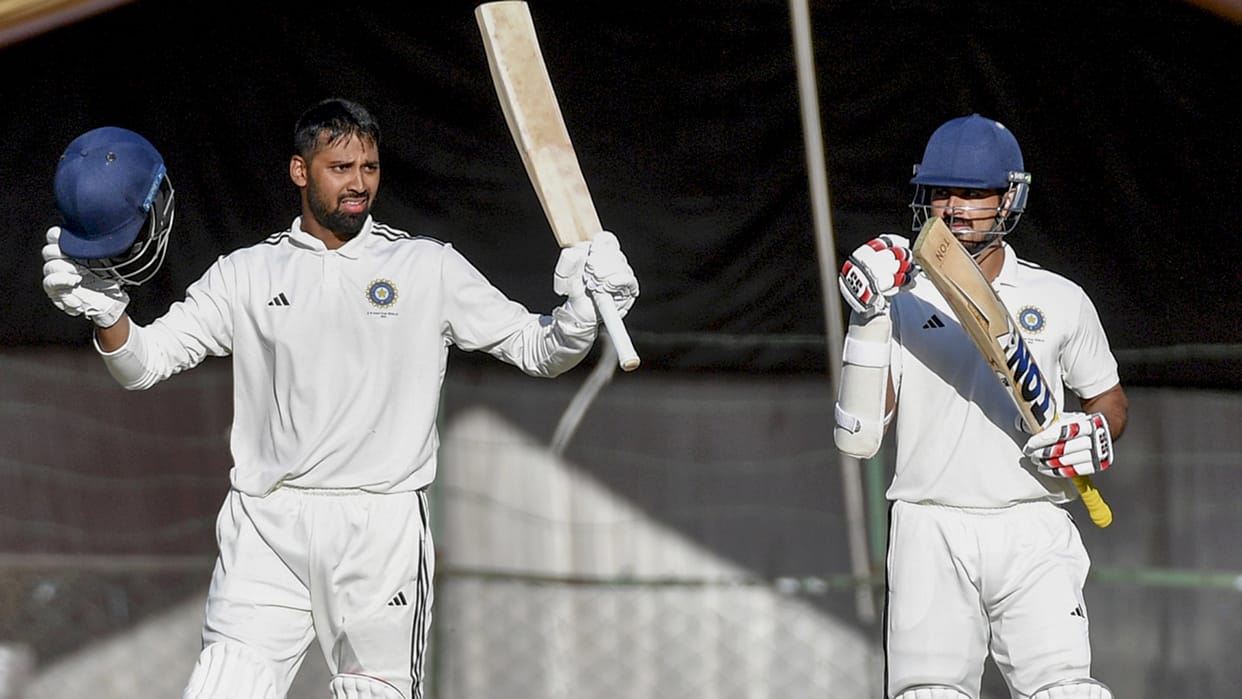Irani Cup: Jammu and Kashmir vs Rest of India Irani Cup Day 3 highlights and key moments Smaran Ravichandran
