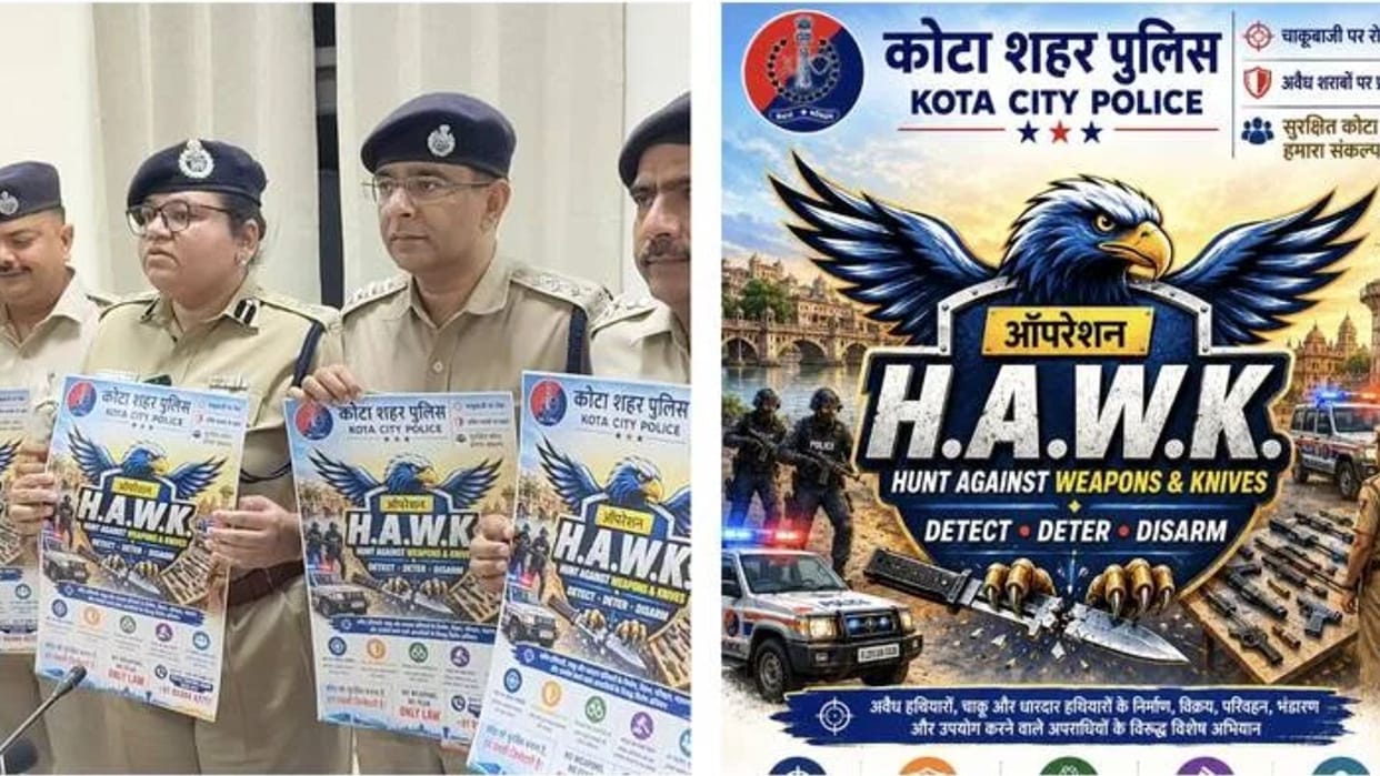 Kota Stabbing Incidents Police Launch Operation Hawk with 9 Teams to Monitor Coaching Areas Hotels and Lodges