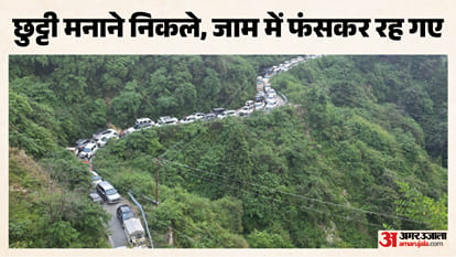मसूरी में जाम