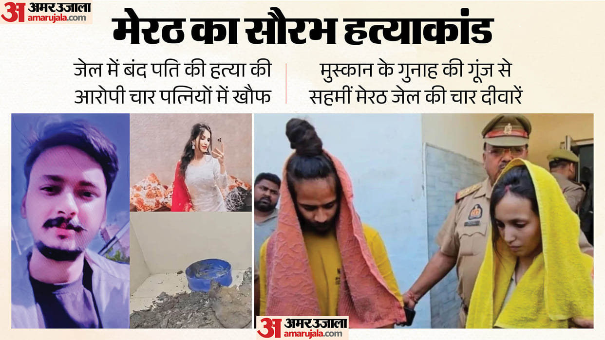 Meerut Blue Drum saurabh Case killer wives shaken by repercussions of Muskan crime turn to prayers and rituals