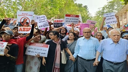 Delhi Police registered three FIRs regarding protests against CEC gyanesh kumar