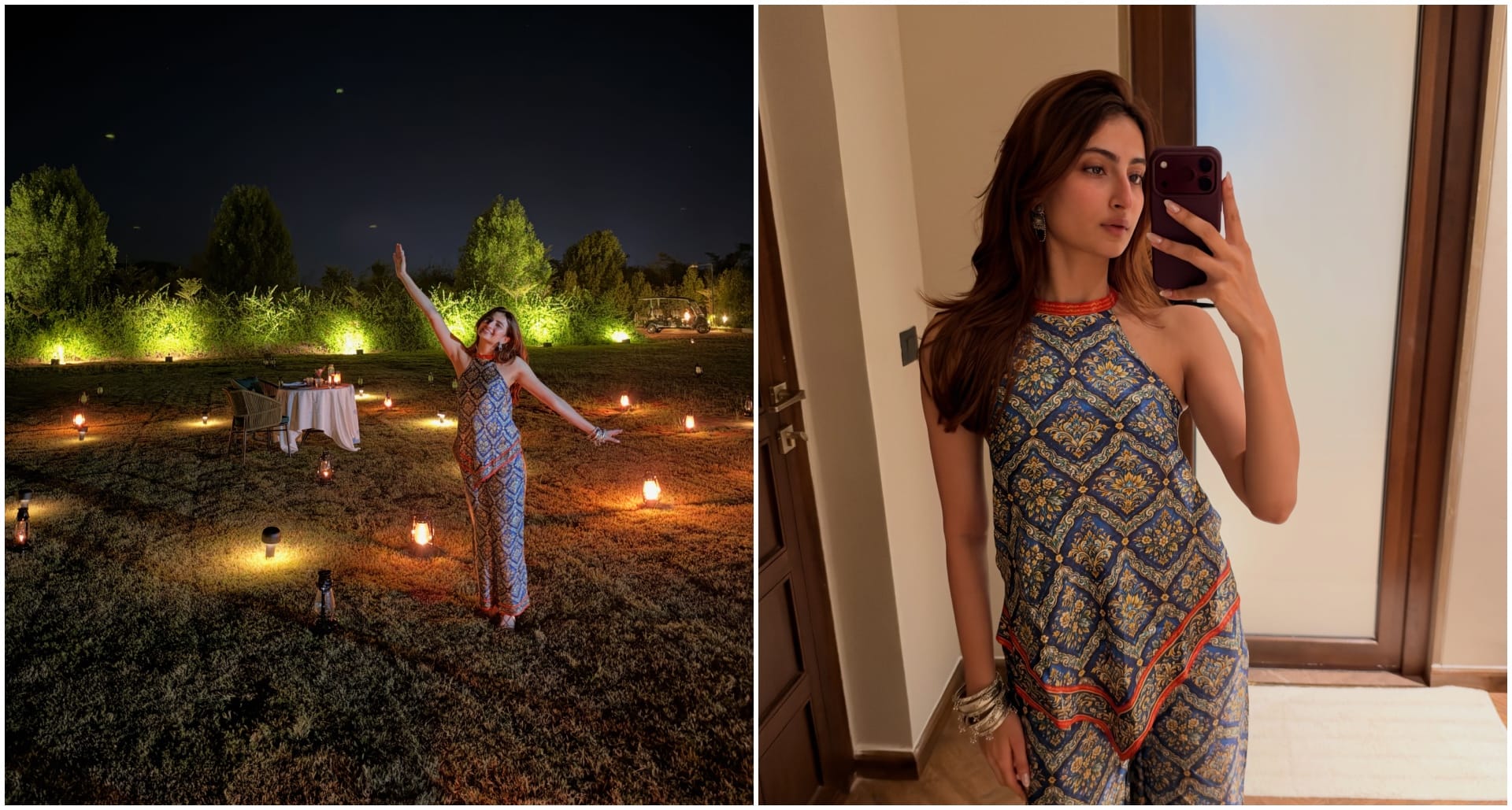 Palak Tiwari on Rajasthan Tour like food and Music shared photos on social media