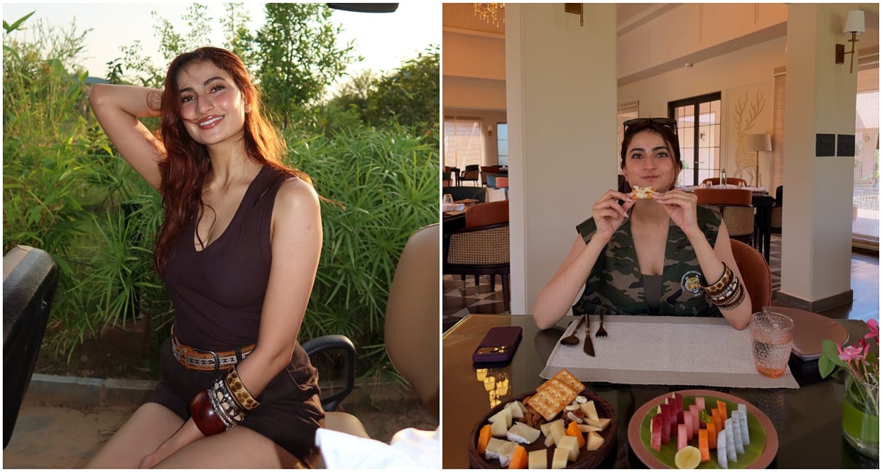 Palak Tiwari on Rajasthan Tour like food and Music shared photos on social media
