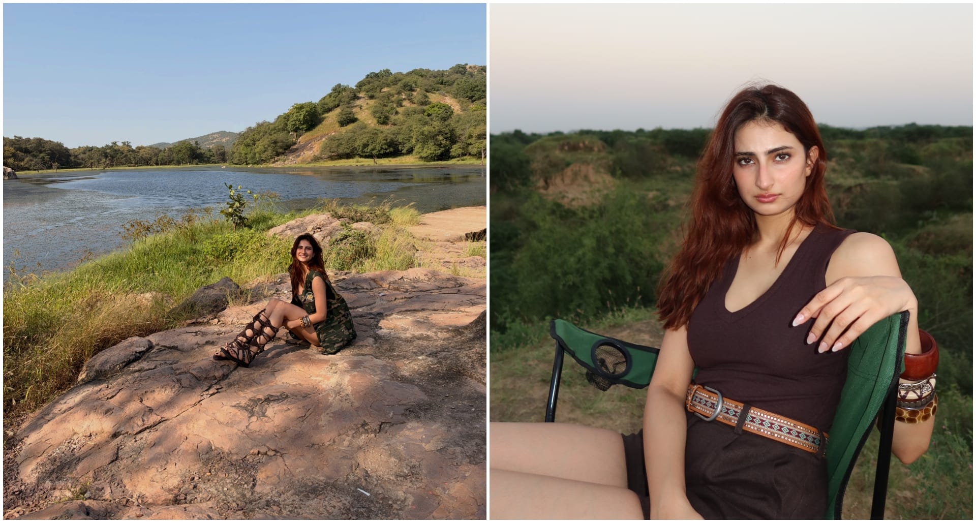 Palak Tiwari on Rajasthan Tour like food and Music shared photos on social media