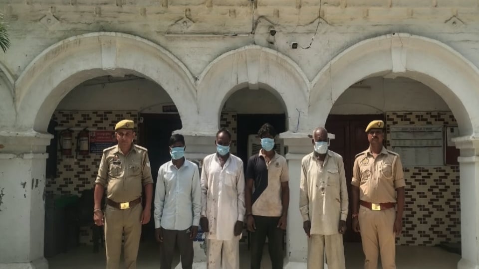 सहारनपुर: अलग-अलग मामलों में चार लोग गिरफ्तार, जमीन और घरेलू विवाद में पुलिस की कार्रवाई