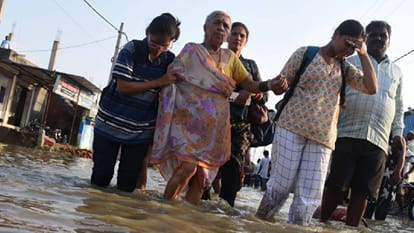 Flood havoc in Lucknow: Water levels up to five feet inside homes, threat of snakes; residents displaced; crop