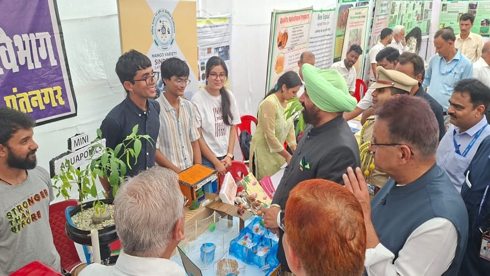 Farmers fair begins in Pantnagar, inaugurated by the Governor Gurmit Singh