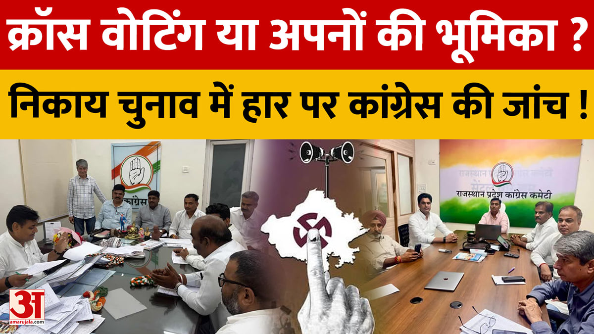 राजस्थान के निकाय चुनाव में बोर्ड क्यों नहीं बना? कांग्रेस ने गठित की जांच कमेटी, 7 दिन में रिपोर्ट