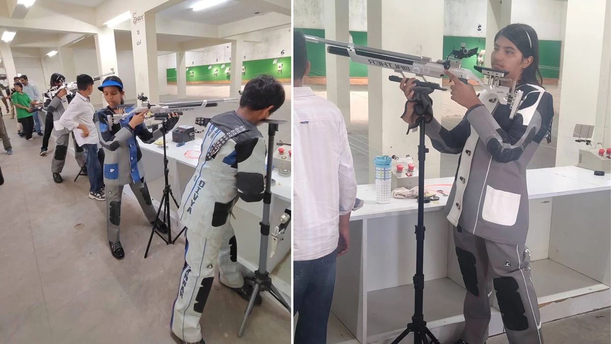 560 young shooters in Abu Road got the chance to showcase their talent