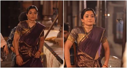 Rashmika Mandanna mimic Vijay Deverakonda actor share adorable BTS video from Ranabaali