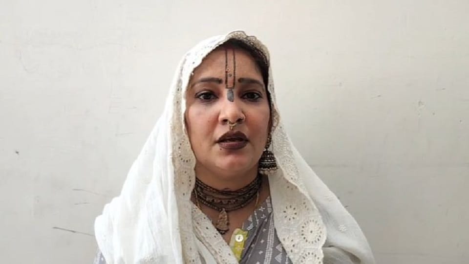 साध्वी इंदुलेखा।